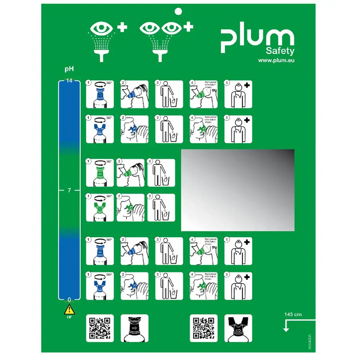 Station de premiers secours QUICKSAFE BASIC, vert - Leina-Werke photo du produit