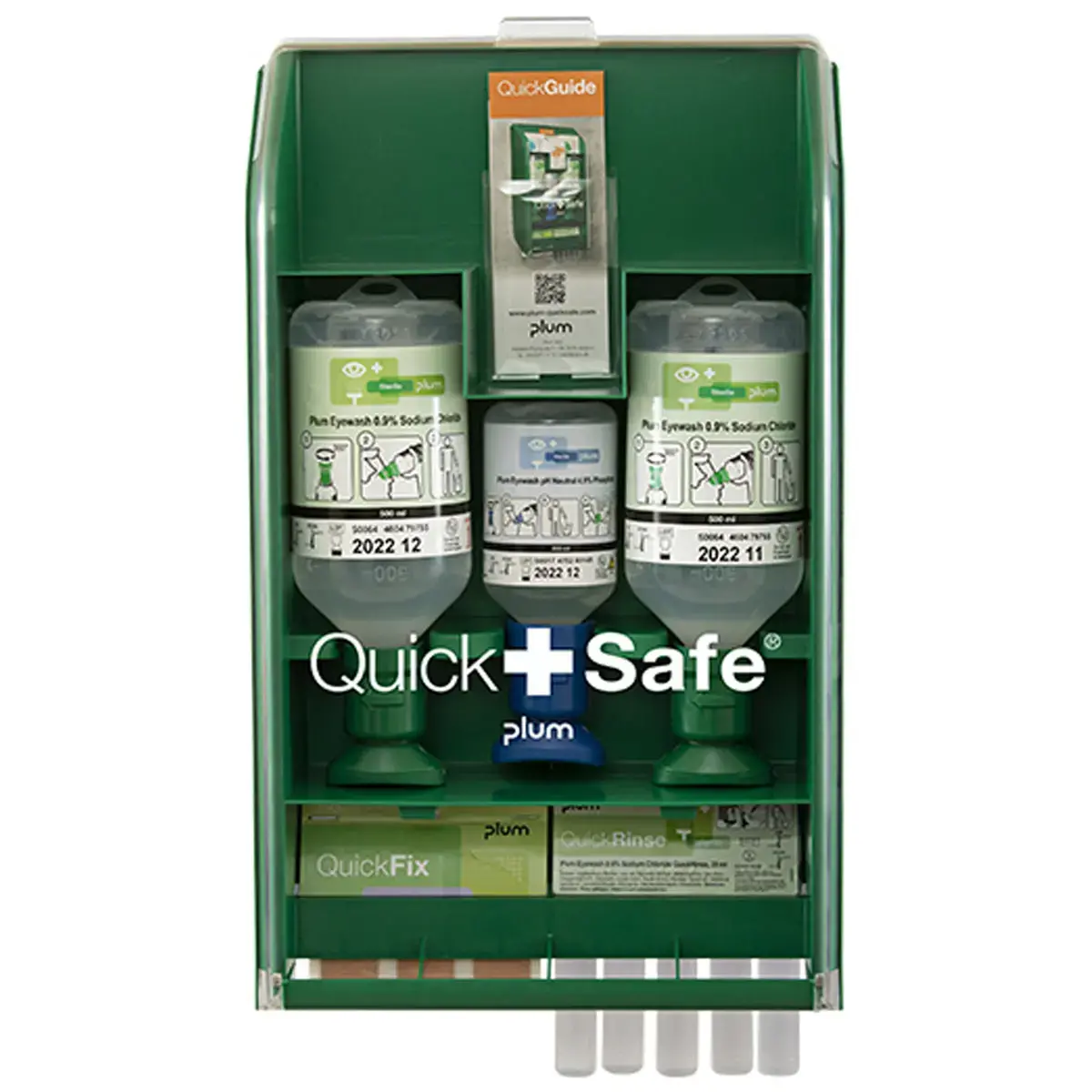 Station de premiers secours QUICKSAFE BASIC, vert - Leina-Werke photo du produit
