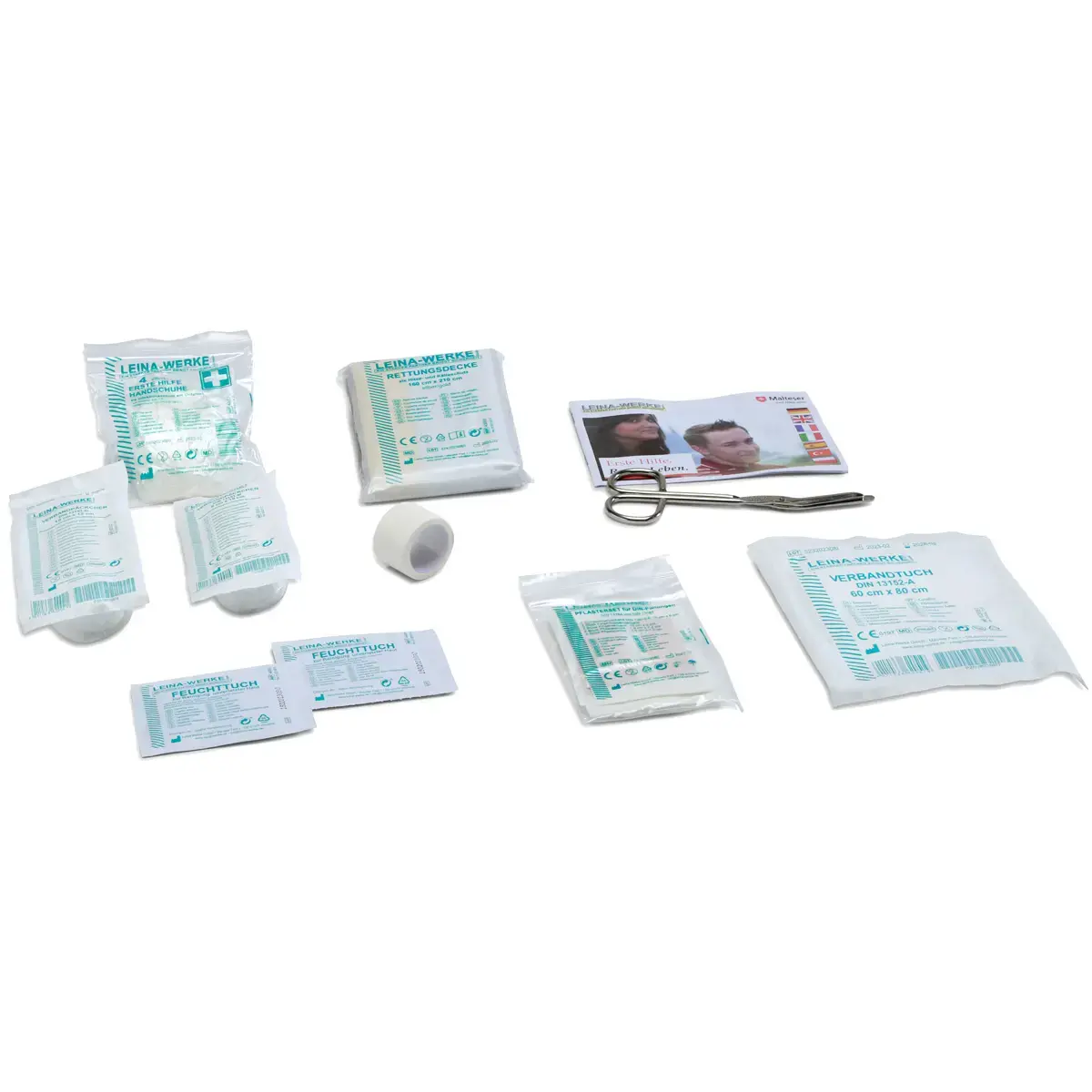 Recharge de premiers secours LEINA DIN 13167 en sachet aluminium - Leina-Werke photo du produit