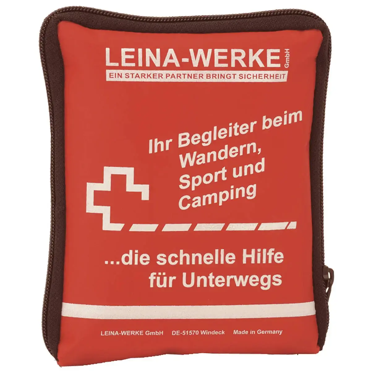 Trousse de premiers secours de voyage LEINA, 21 pièces, rouge - Leina-Werke photo du produit
