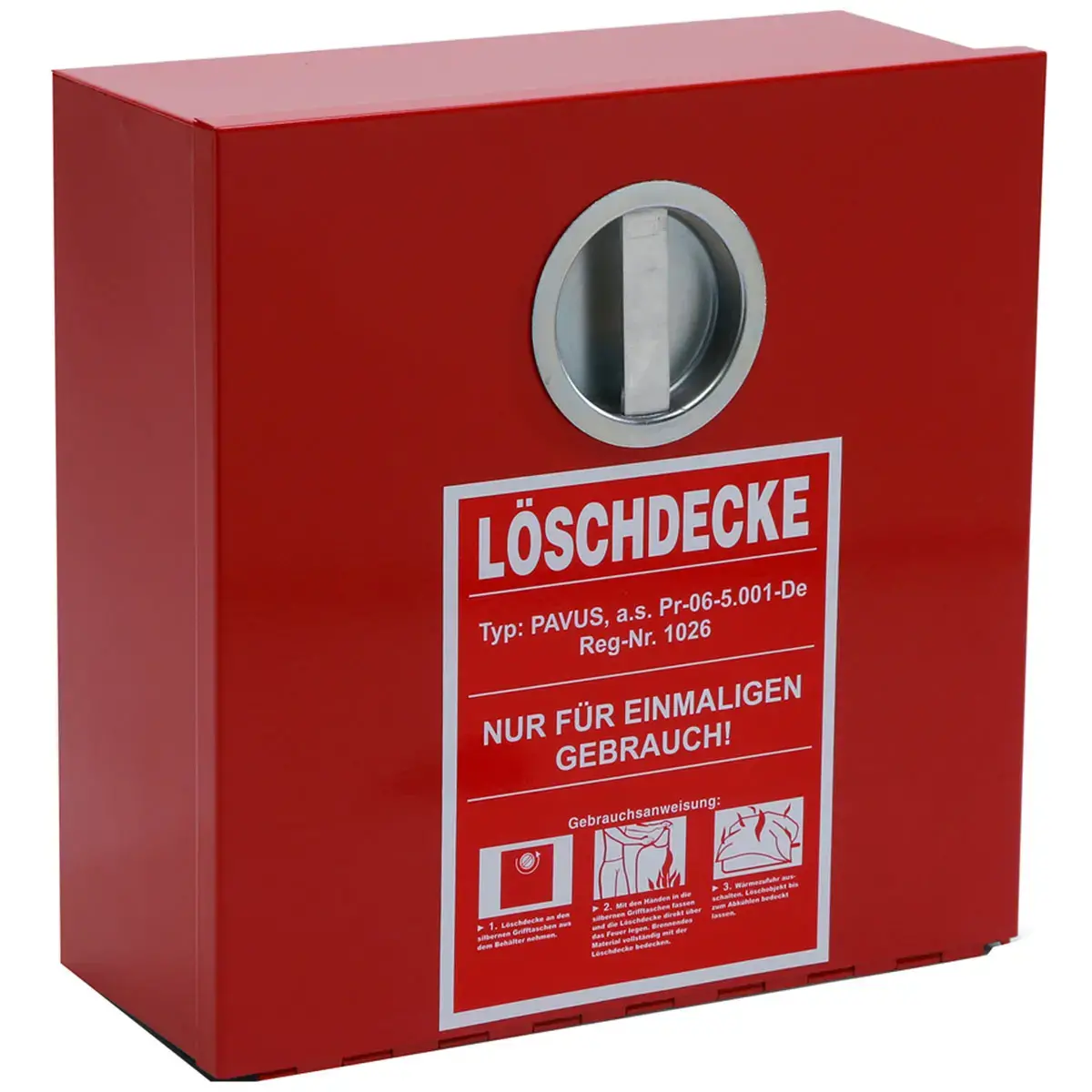Conteneur pour couverture anti-feu LEINA, en tôle d'acier galvanisée - Leina-Werke photo du produit