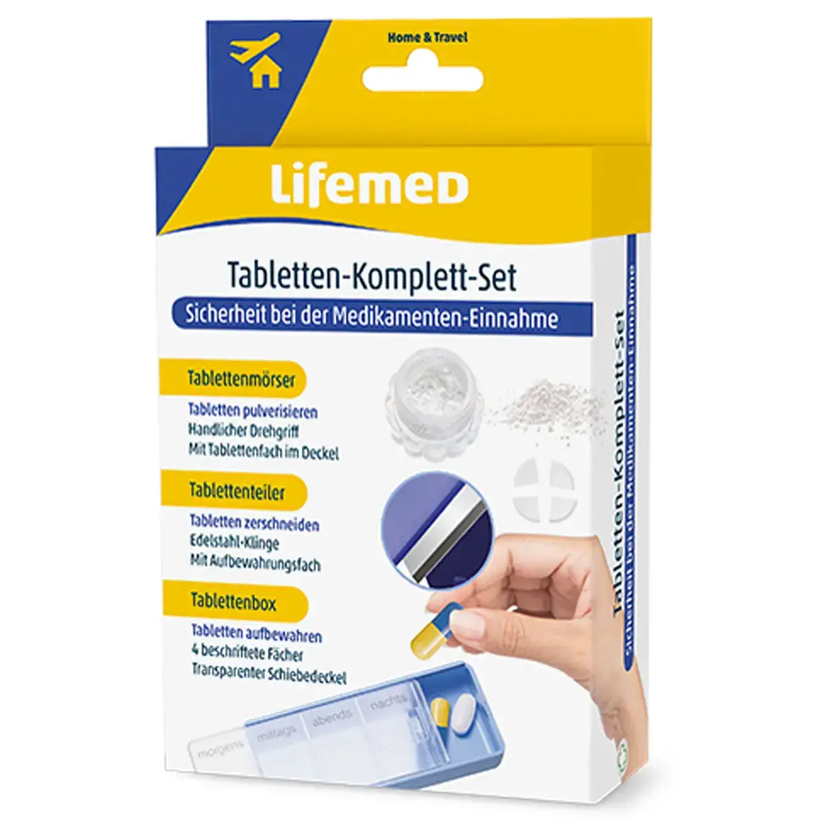 Ensemble complet de comprimés , en plastique - Lifemed photo du produit