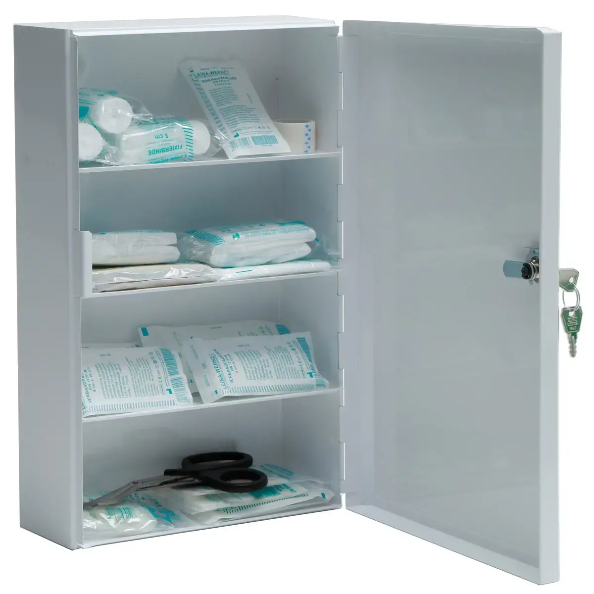 Armoire à premiers secours Leina C conforme norme DIN 13157 blanche - Leina-Werke photo du produit