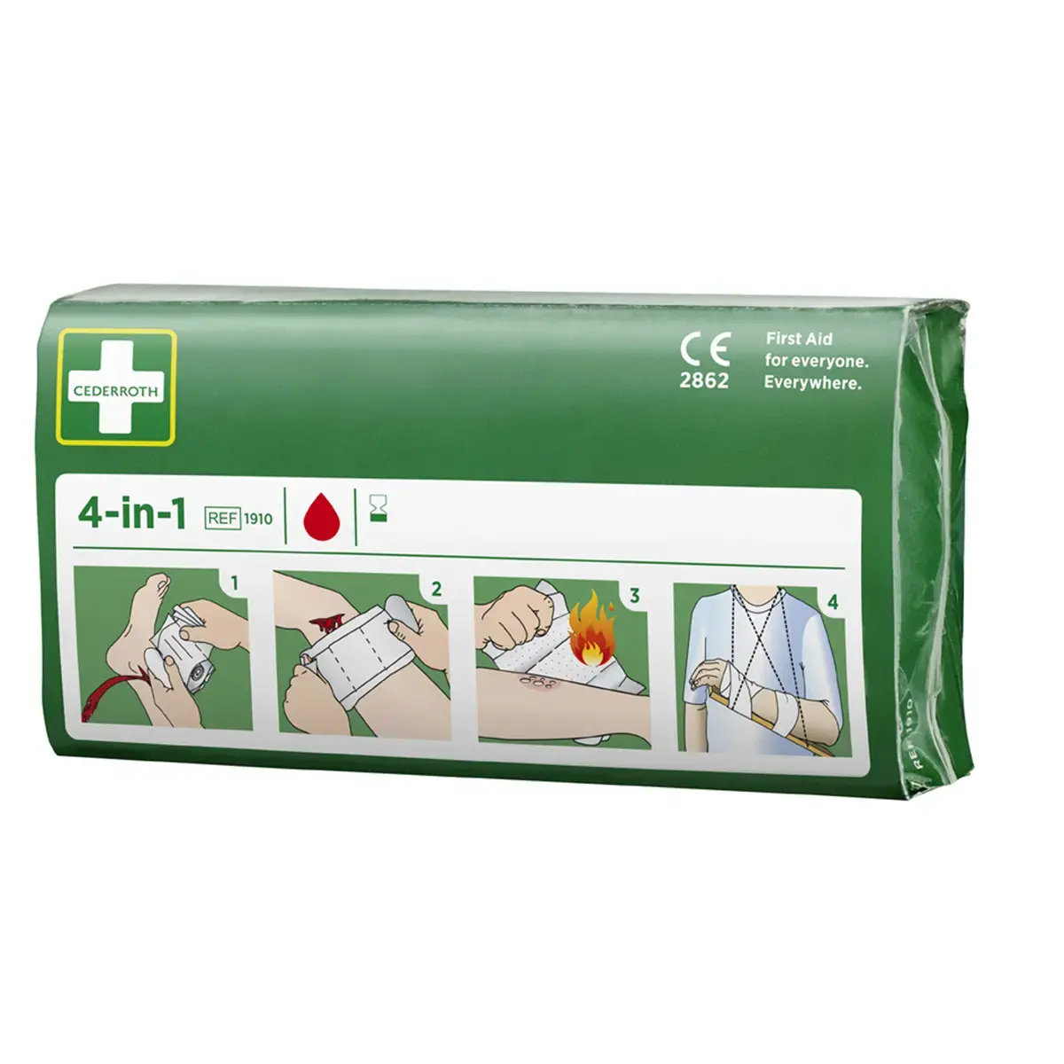 Bandage hémostatique 4-en-1, universel - Cederroth photo du produit