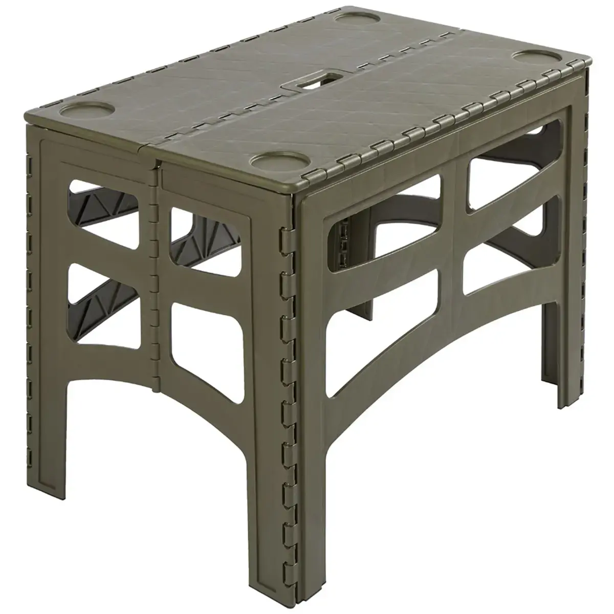 Table de camping pliante 'timo', M, nordic-grey - Keeeper photo du produit