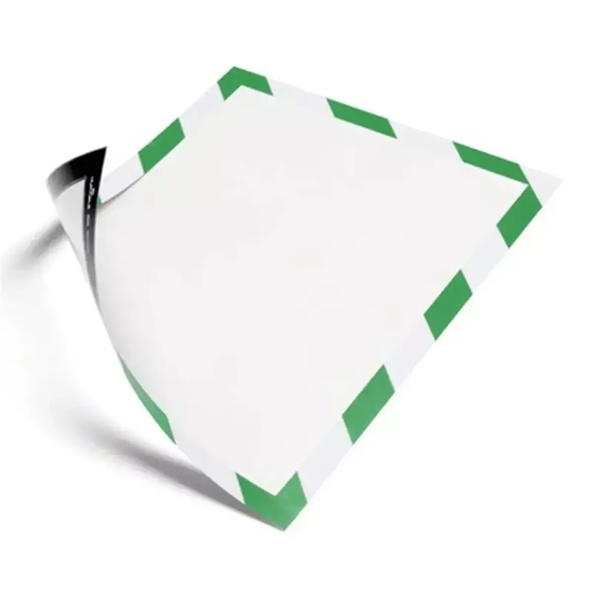 Cadre magnétique SECURITY, format A4, vert/ blanc - Durable photo du produit