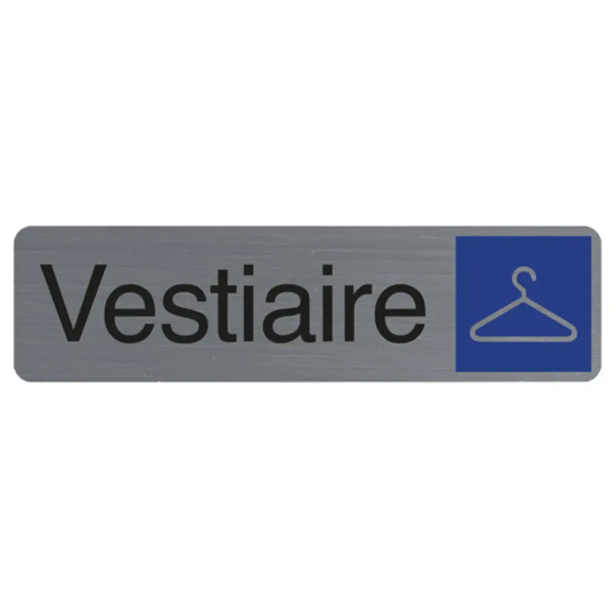Plaque de signalisation &laquo; Vestiaire &raquo; - Exacompta photo du produit