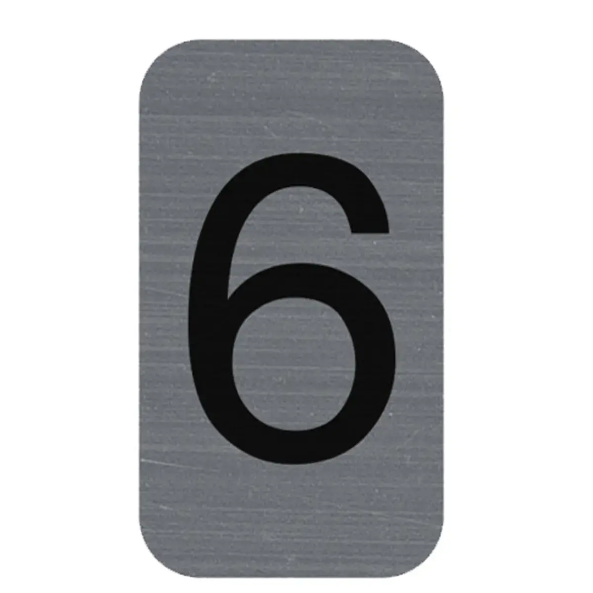 Plaque de signalisation chiffres « 3 » - 25 x 44 mm - Exacompta photo du produit