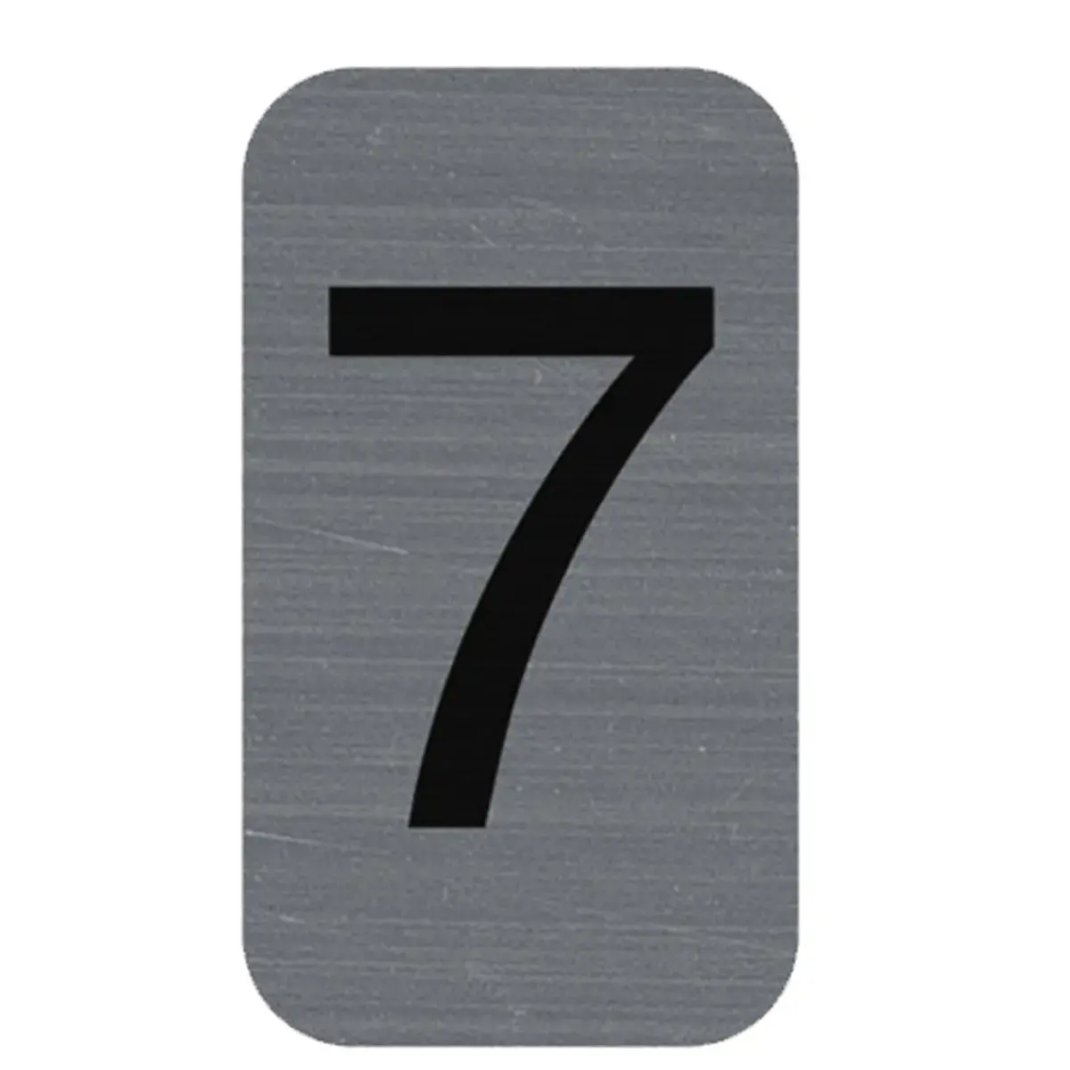 Plaque de signalisation chiffres « 3 » - 25 x 44 mm - Exacompta photo du produit