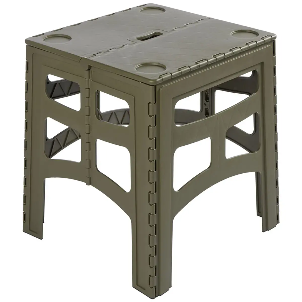 Table de camping pliante 'timo', M, olive - Keeeper photo du produit