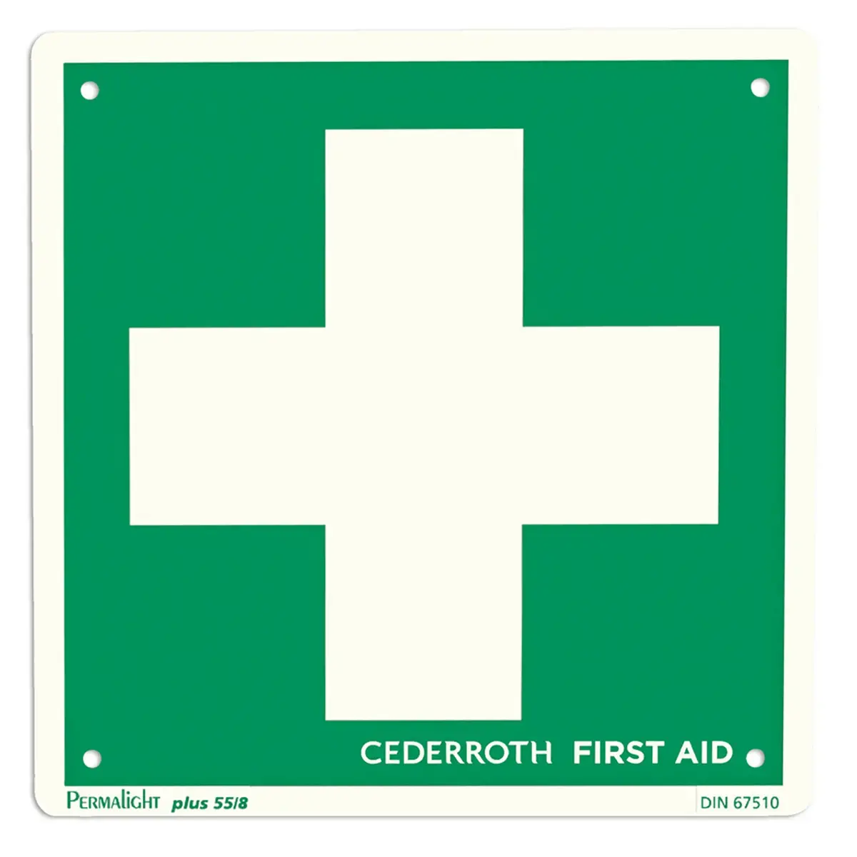 Support pour panneau de signalisation, autocollant - Cederroth photo du produit