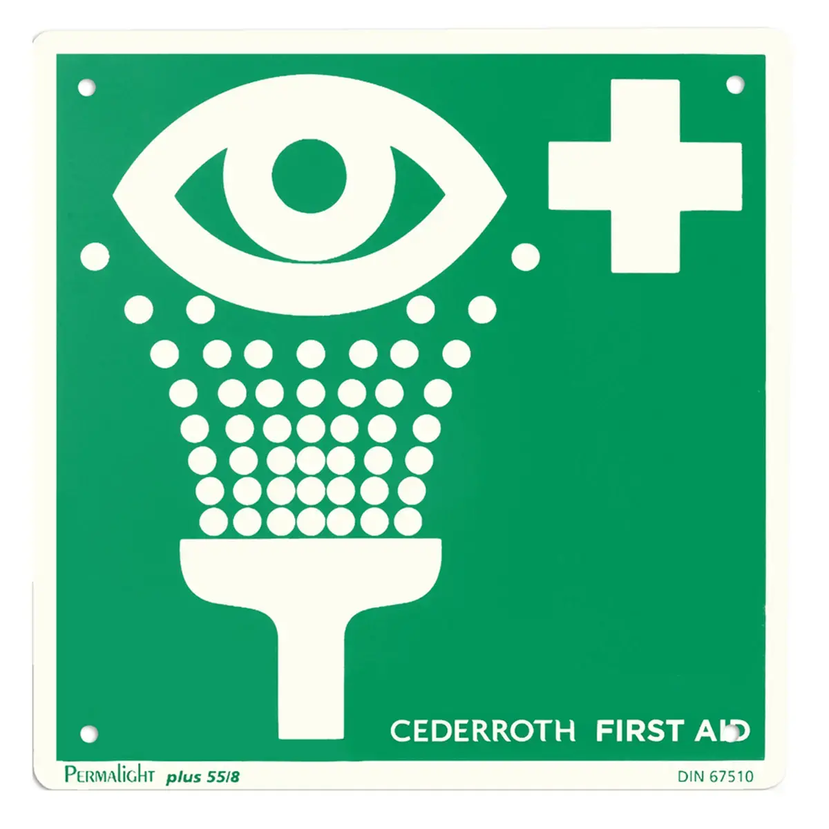 Support pour panneau de signalisation, autocollant - Cederroth photo du produit