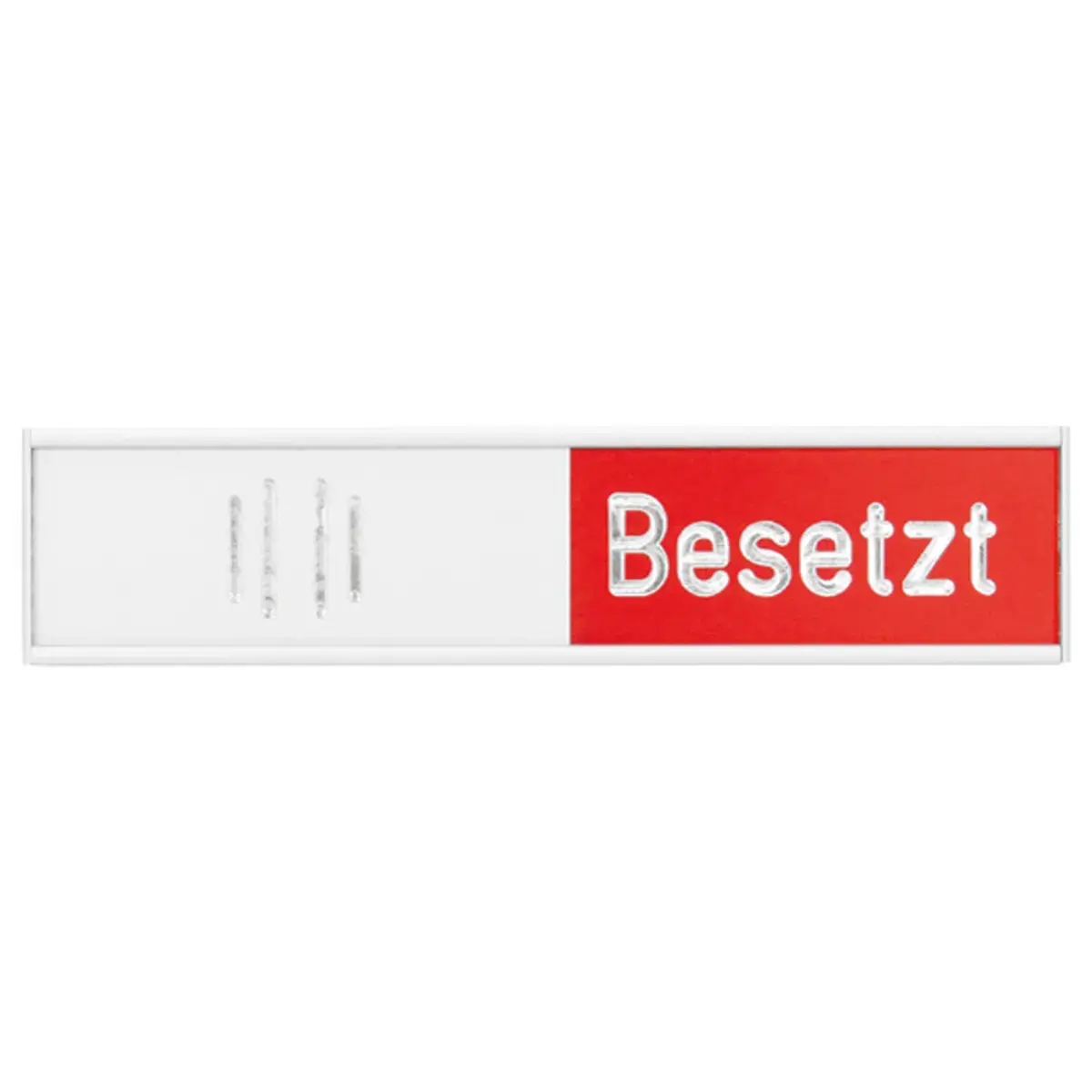 Panneau indicateur 102 x 27,4 mm aluminium - Franken photo du produit