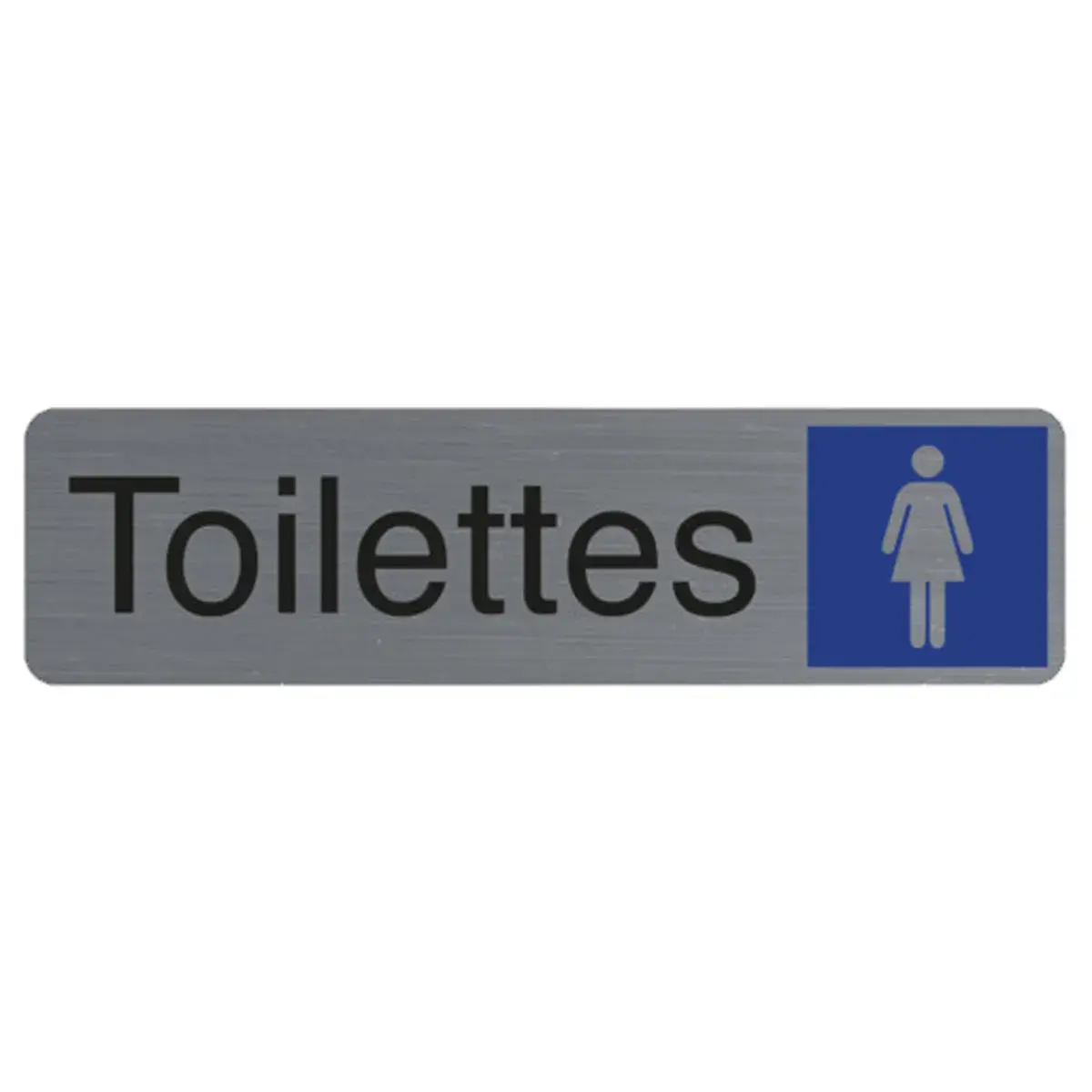 Plaque de signalisation &laquo; Toilettes handicap&eacute;s &raquo; - Exacompta photo du produit