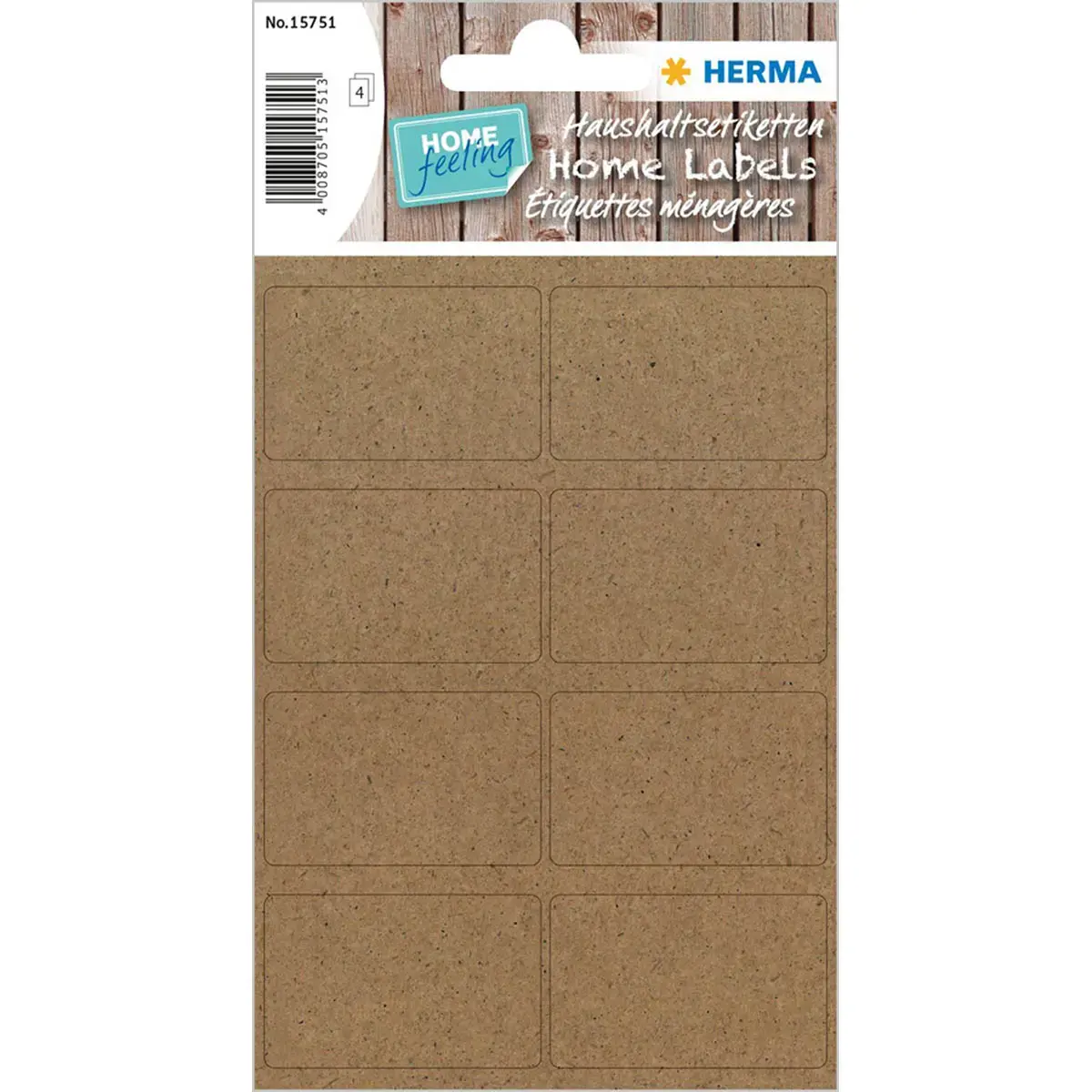 Étiquette pour la maison HOME silphie, 25 x 40 mm - Herma photo du produit
