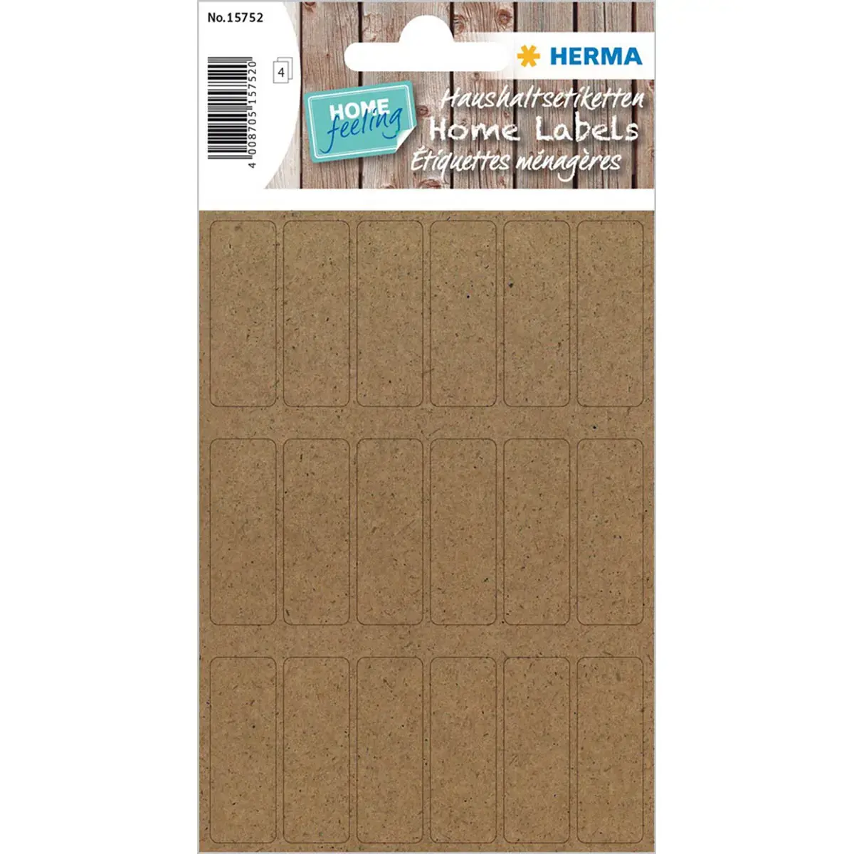 Étiquette pour la maison HOME silphie, 25 x 40 mm - Herma photo du produit