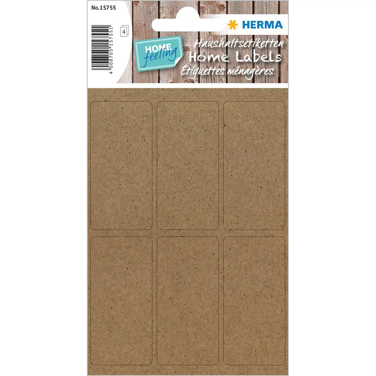 Étiquette pour la maison HOME silphie, 25 x 40 mm - Herma photo du produit