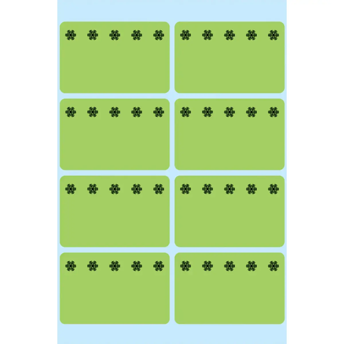 Étiquettes pour surgelés, 26 x 40 mm, vert fluo - Herma photo du produit