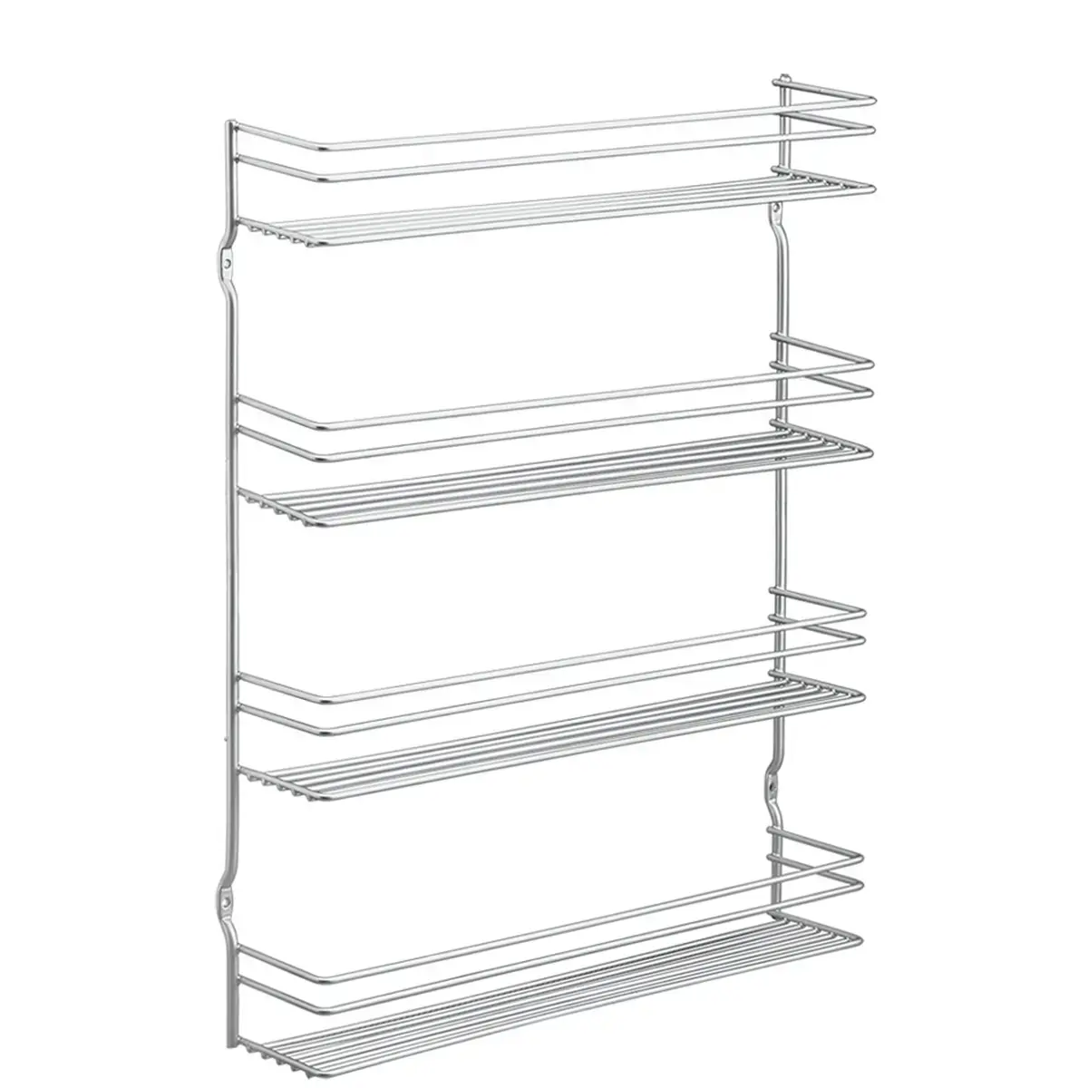 Étagère à épices Pepito 4, 4 niveaux, argent - Metaltex photo du produit