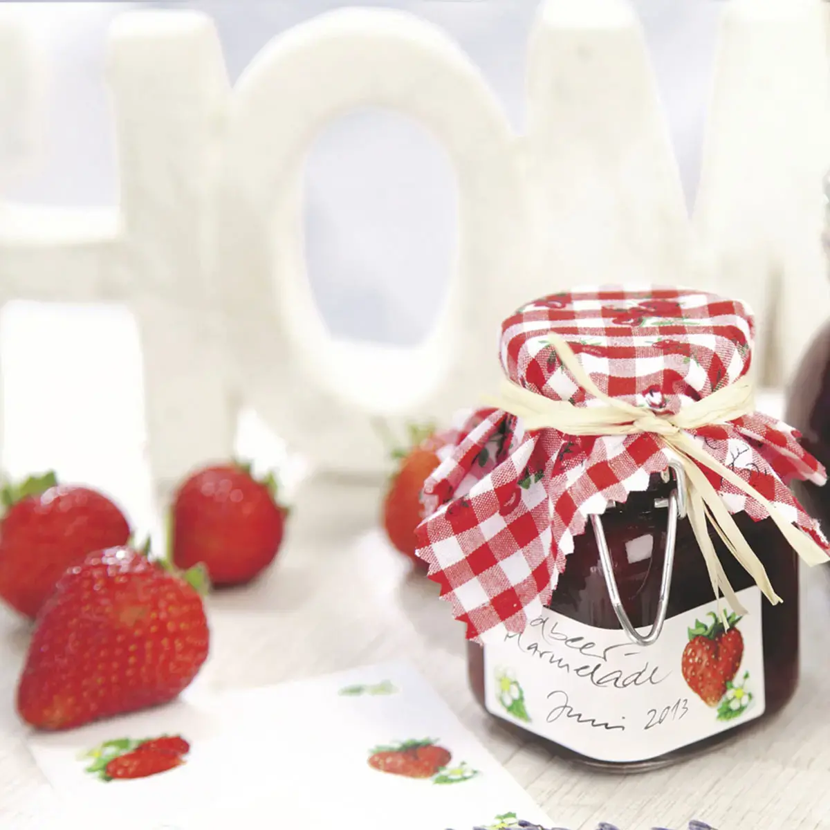 Étiquette de cuisine 'fraise & cassis' - Avery Zweckform photo du produit