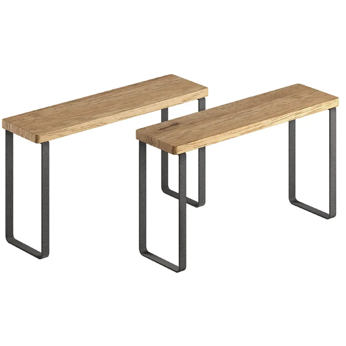 &Eacute;tag&egrave;re &agrave; &eacute;pices York LAVA, 1 niveau, set de 2 - Metaltex photo du produit