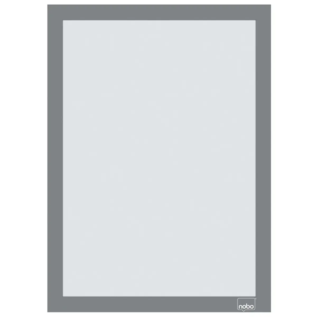 Cadre magnétique, A4, argent - Nobo photo du produit