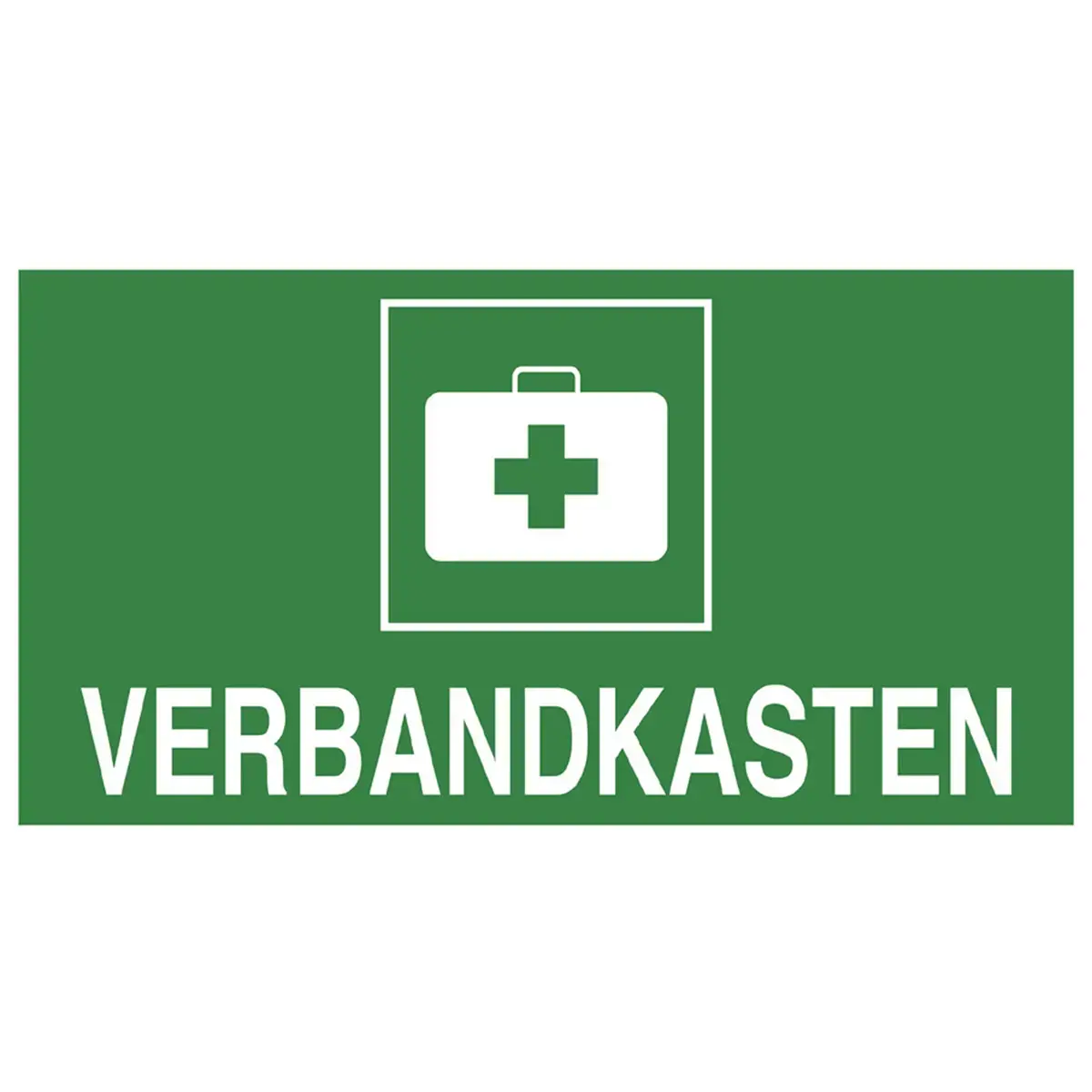 Panneau de sortie de secours , vert/blanc - Exacompta photo du produit