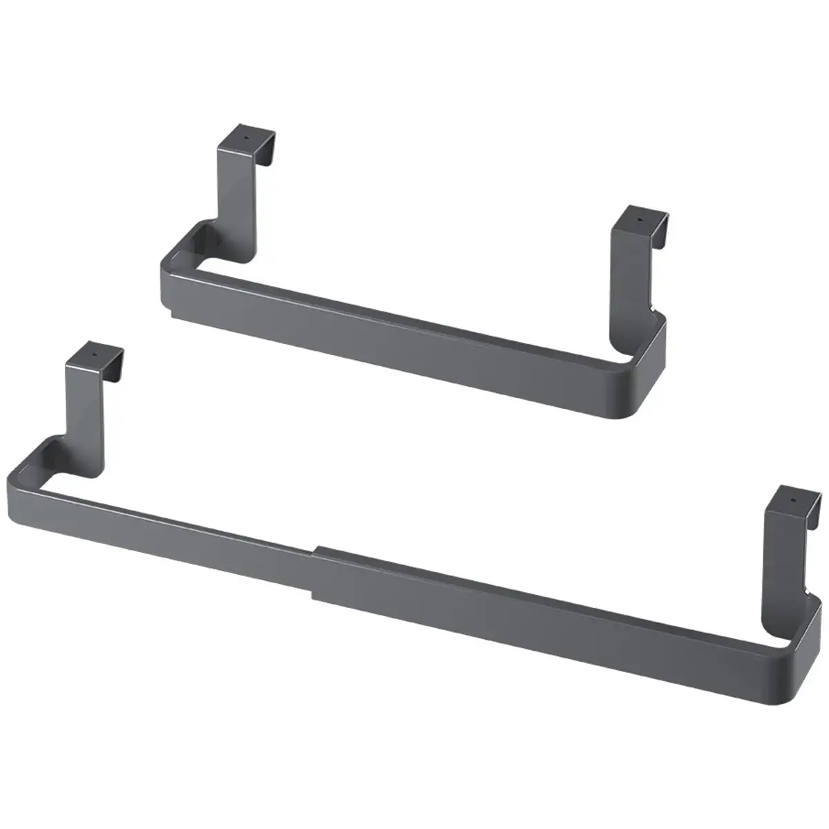 Porte-serviette Flex-Bar, extensible, gris - Metaltex photo du produit