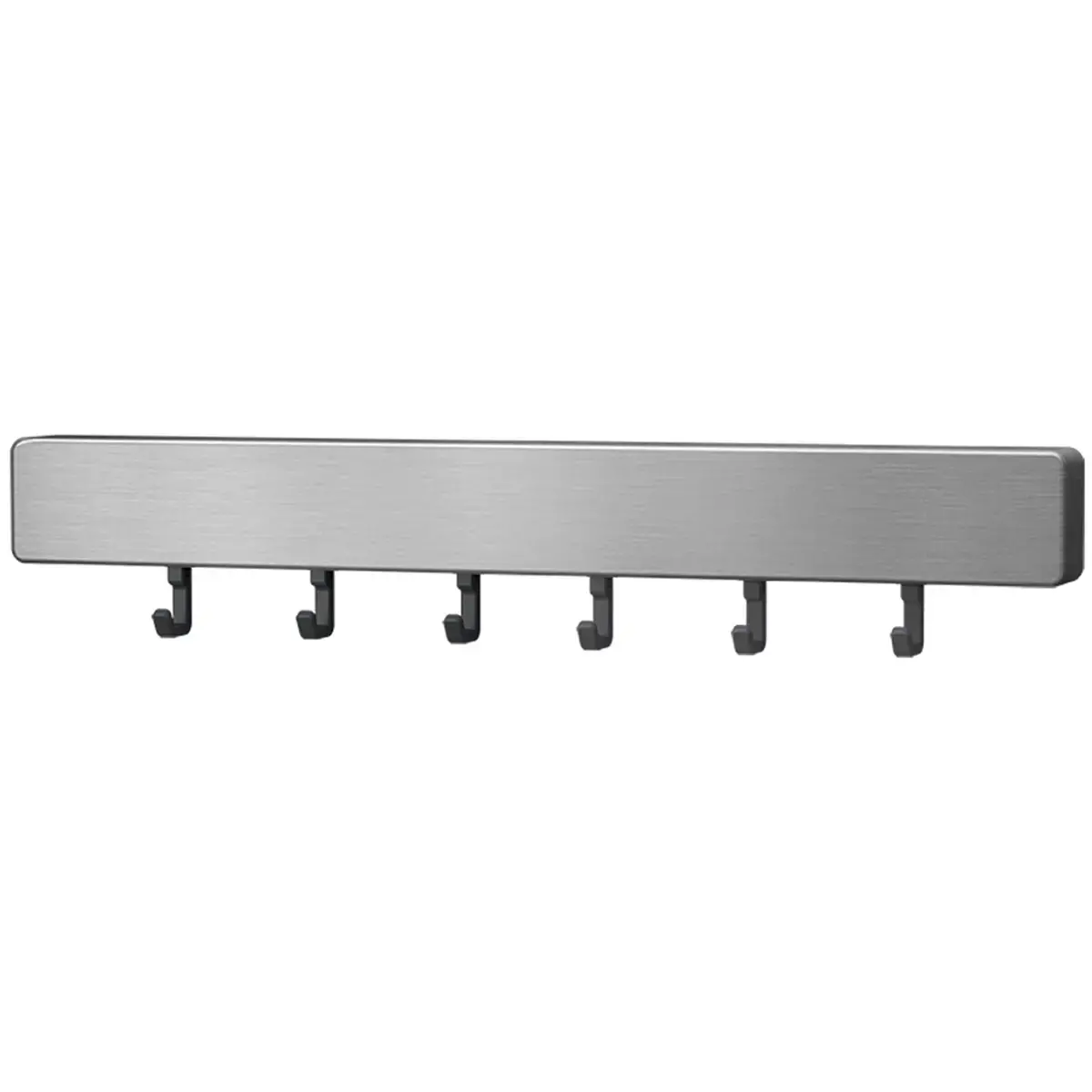 Barre magn&eacute;tique Metallika, avec crochets, inox - Metaltex photo du produit