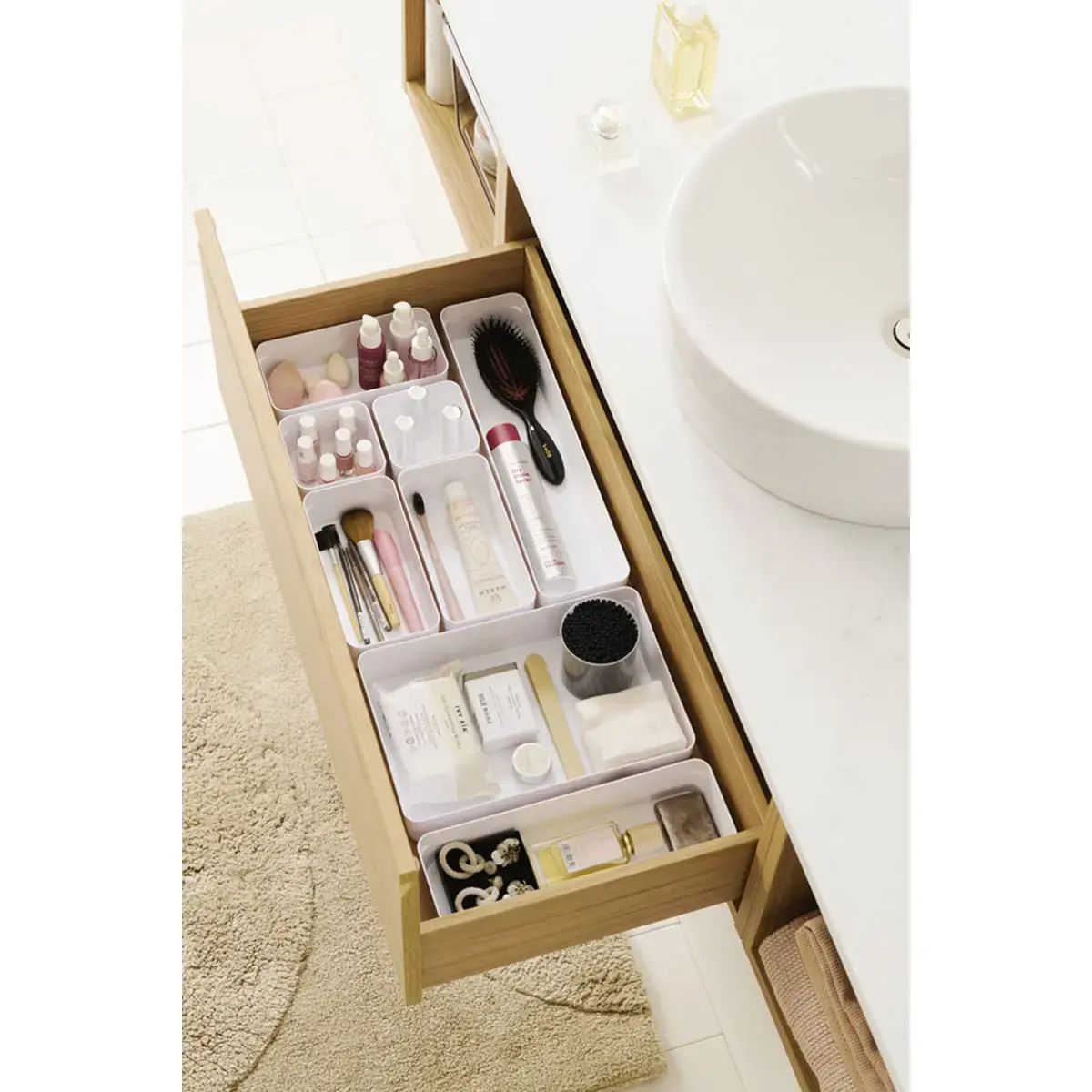 Compartiment pour tiroir COMPACT SORT, 400x100mm - Smartstore photo du produit