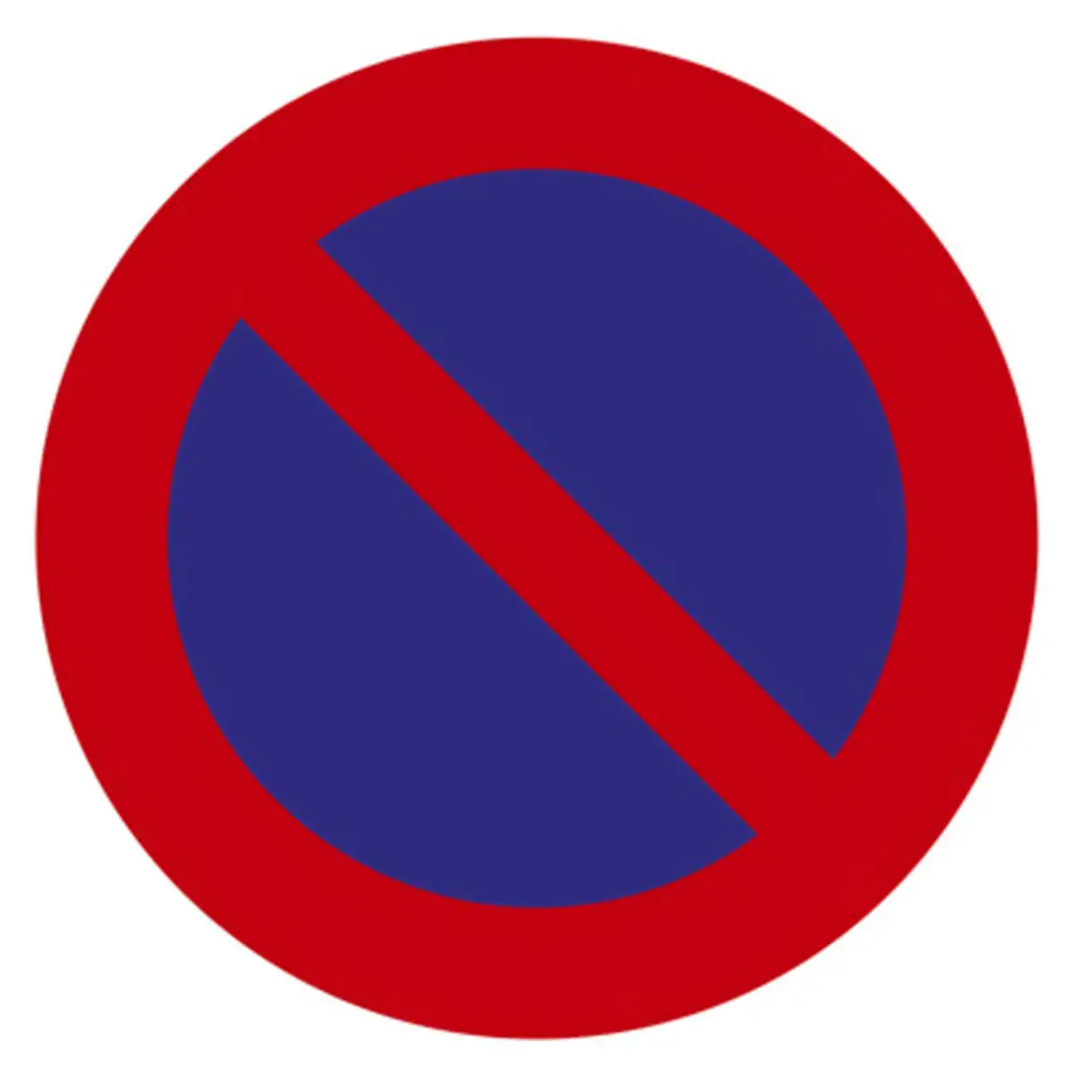Plaque de signalisation « Accès interdit » - Exacompta photo du produit