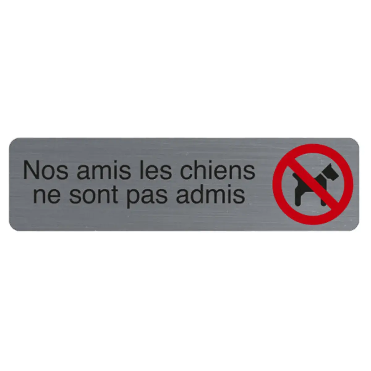 Plaque de signalisation 'Espace non fumeurs' - Exacompta photo du produit
