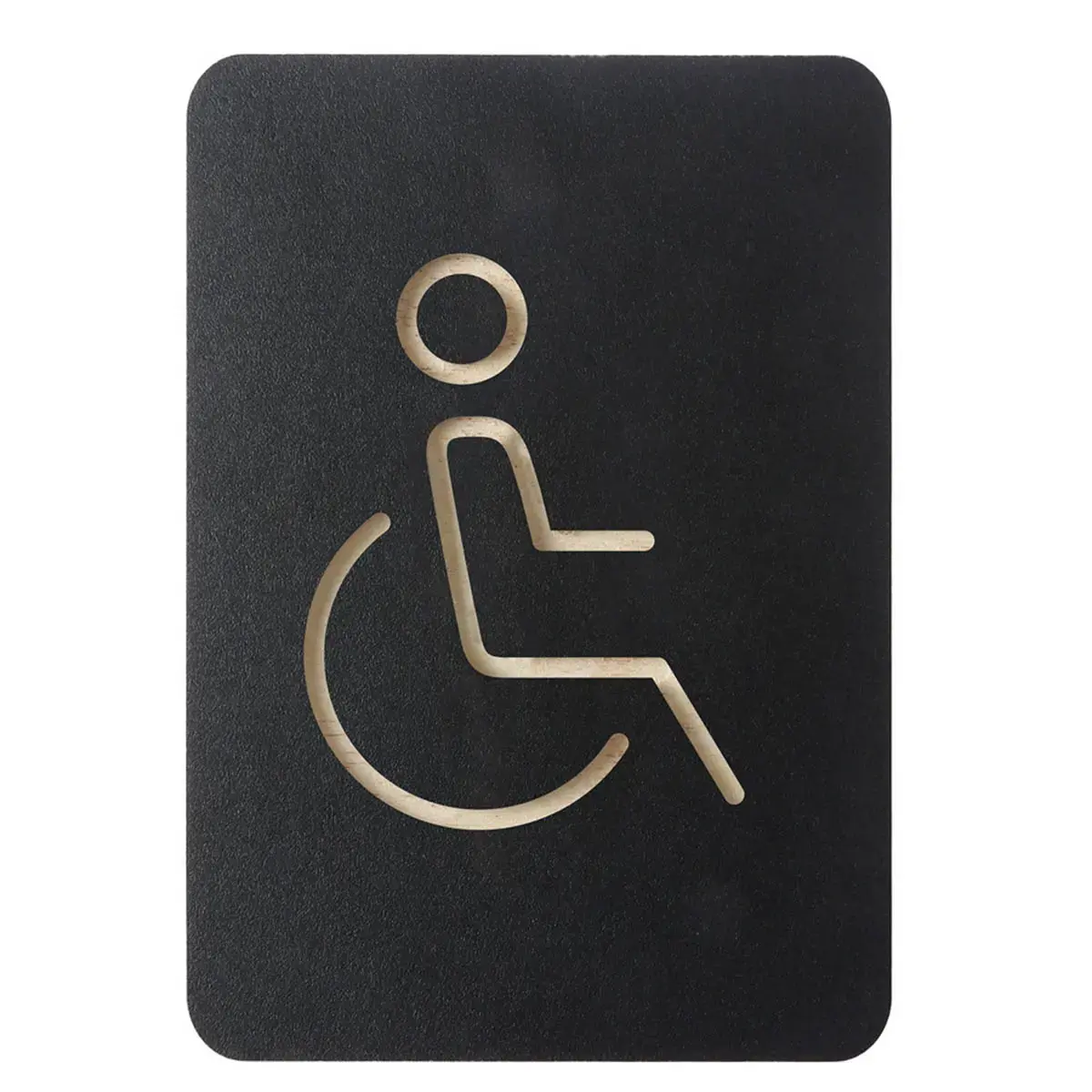 Pictogramme 'WC hommes & femmes', noir - Europel photo du produit