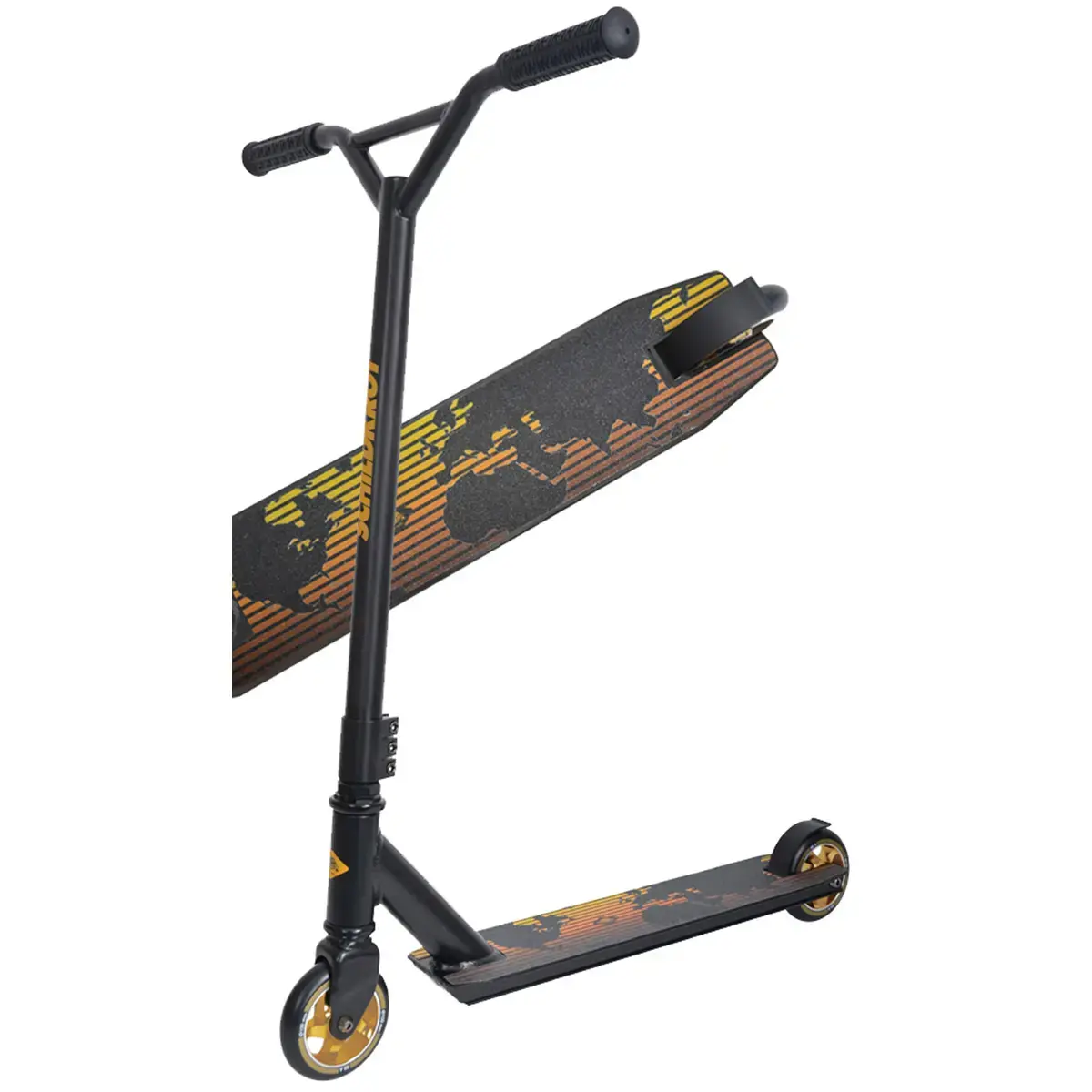 Trottinette Stunt Scooter Untwist Galaxy - Schildkröt photo du produit