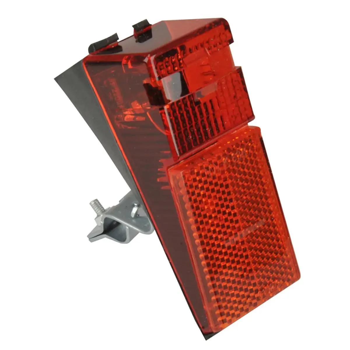 Feu arrière LED pour dynamo avec réflecteur intégré - Fischer photo du produit