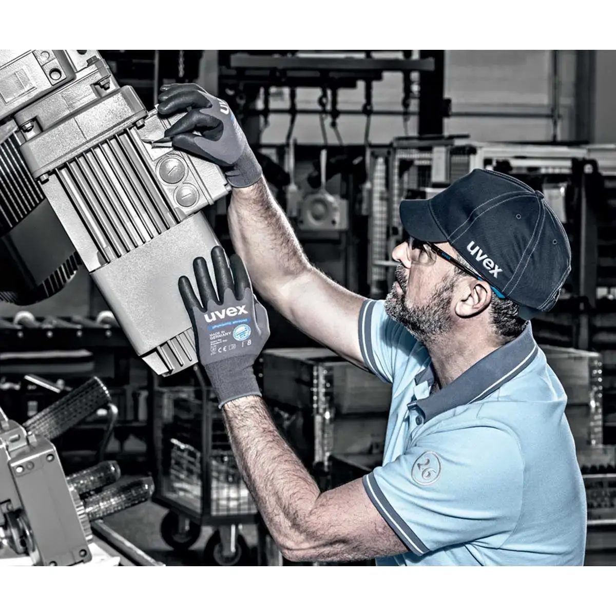 Gants de travail phynomic allround, T. 11 - Uvex photo du produit