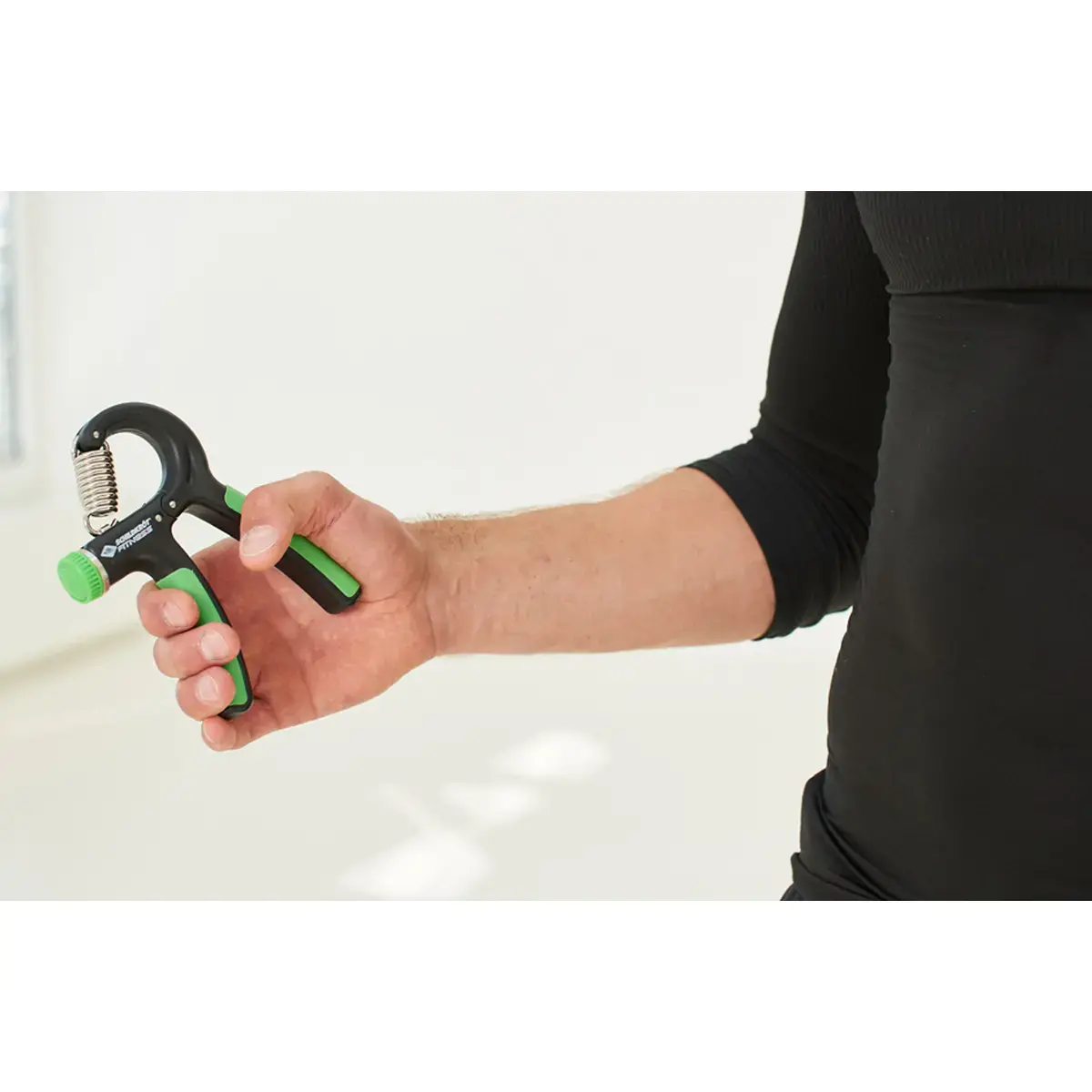 Entraîneur de main Hand Grip Pro, noir/vert - Schildkröt photo du produit