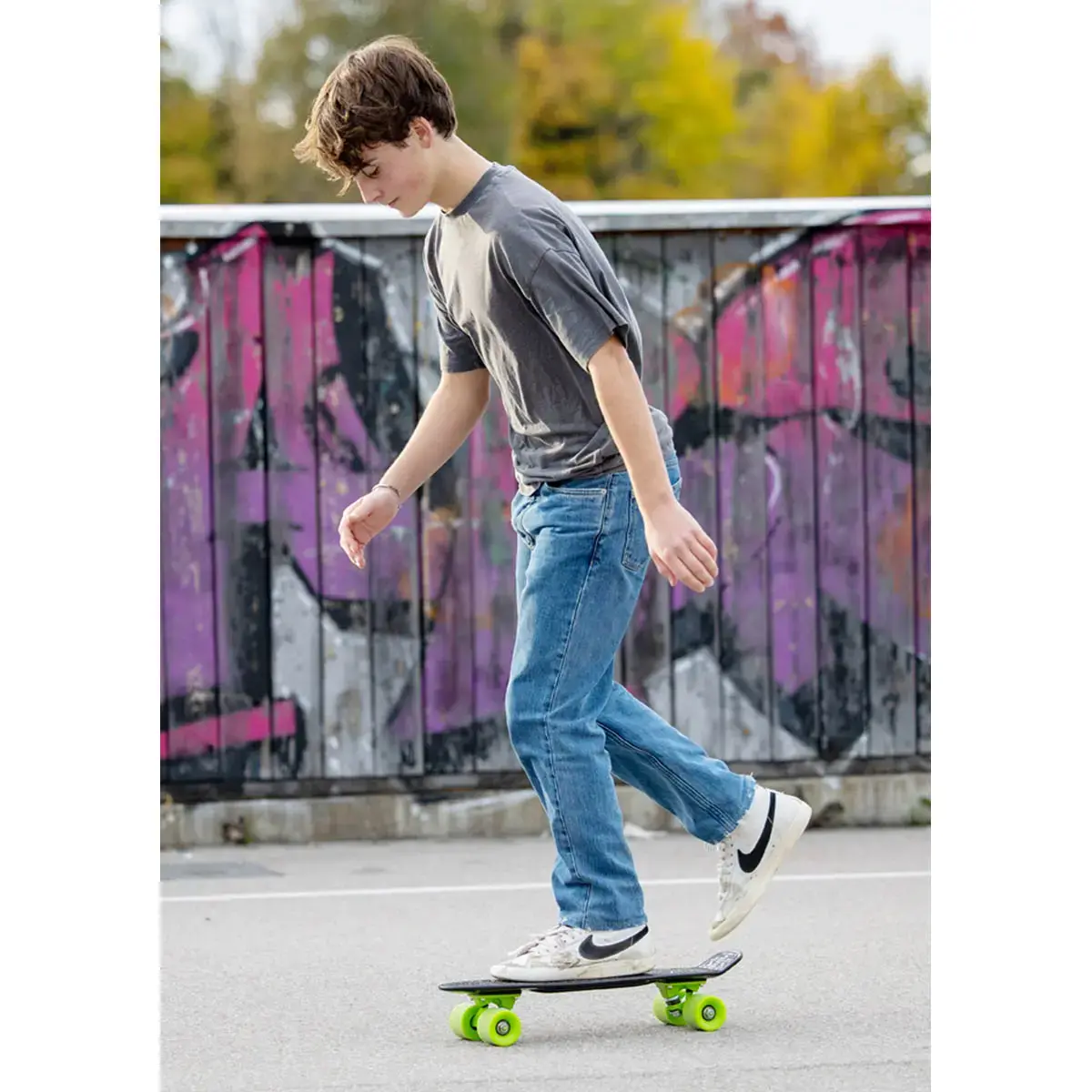 Skateboard rétro Native Red - Schildkröt photo du produit