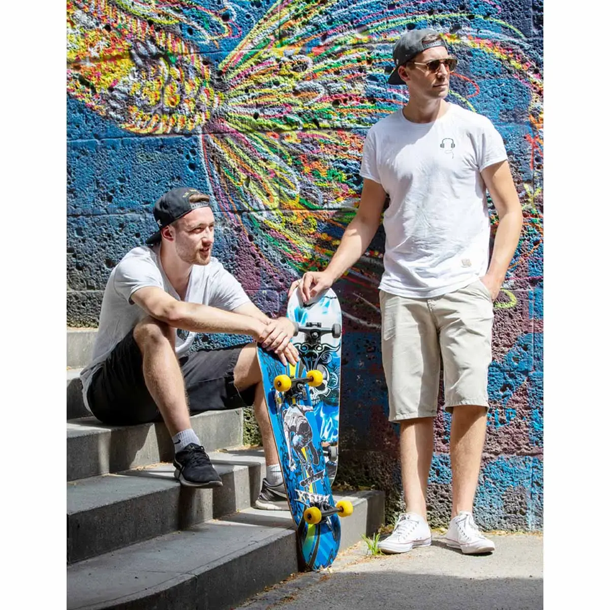 Skateboard 'Slider 31' Monsters - Schildkr&ouml;t photo du produit