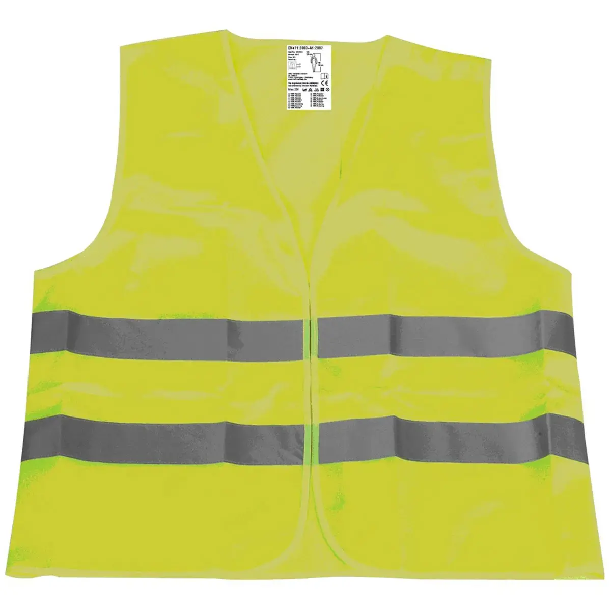 Gilet de s&eacute;curit&eacute;, norme EN 471, orange - Iwh photo du produit