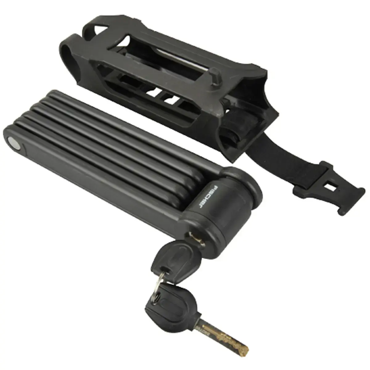 Cadenas pliable pour vélo avec support - Fischer photo du produit