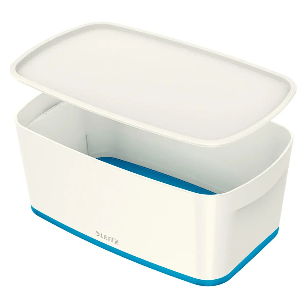Boîte de rangement My Box, 5 litres, blanc / bleu - Leitz photo du produit