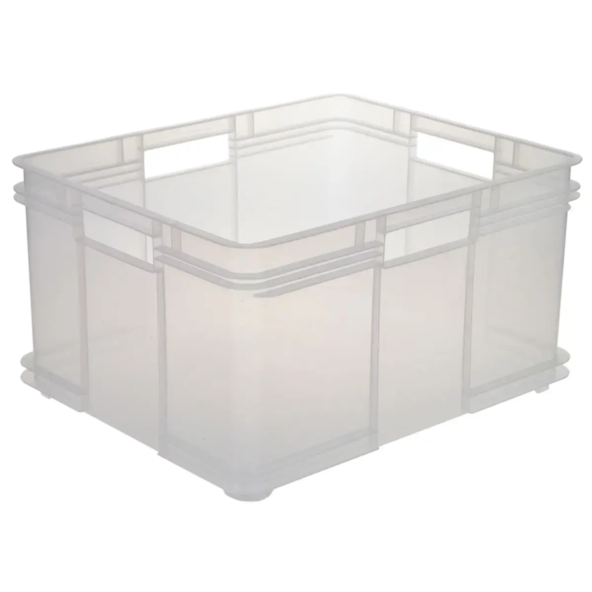 Caisse de rangement Euro-Box XXL Bruno eco - Gris - Keeeper photo du produit