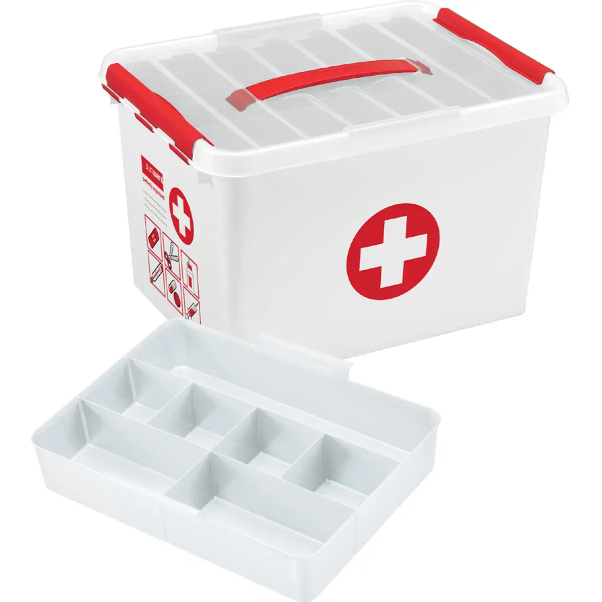 Boîte de rangement 'the q-line' - Premiers secours - Helit photo du produit