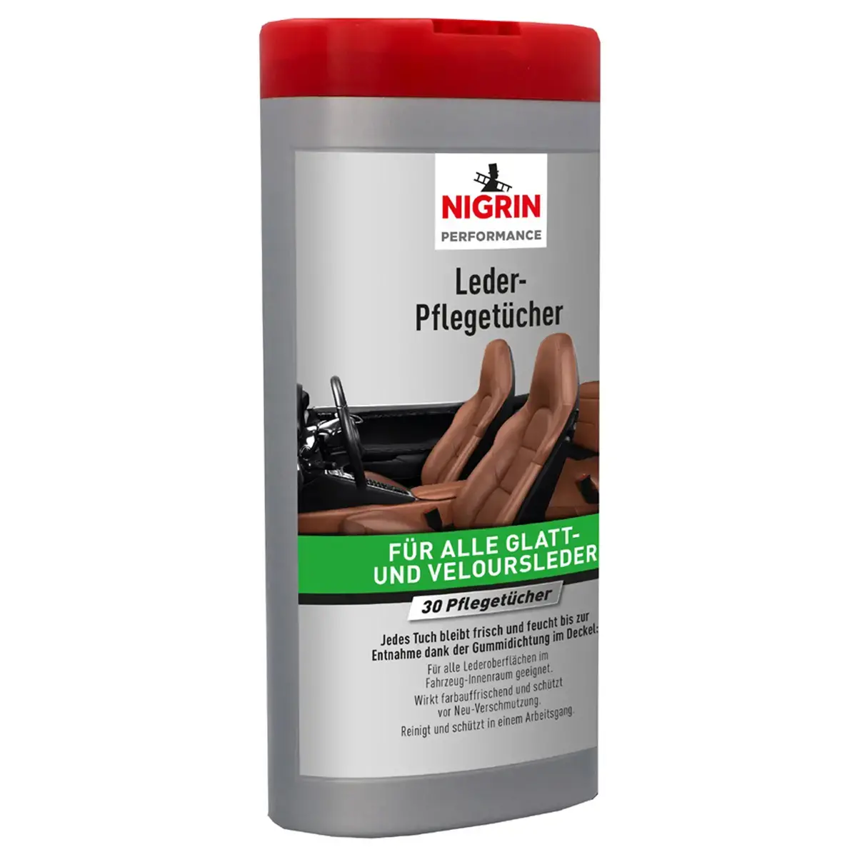 Lingettes pour cuir - Nigrin photo du produit
