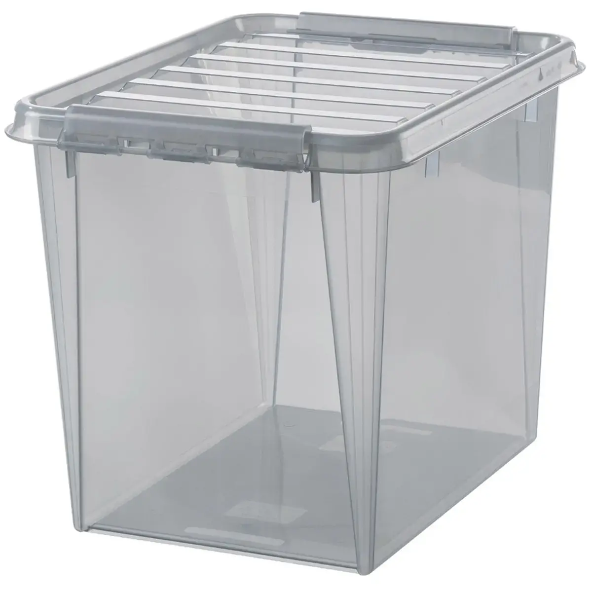Boîte de rangement COLOUR - 46 L - Gris - Smartstore photo du produit