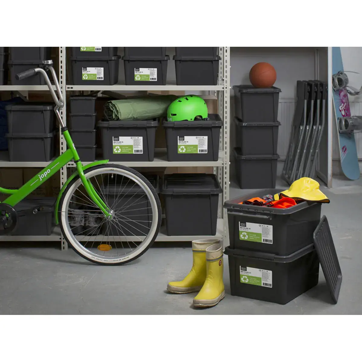 Boîte de rangement RECYCLED 31, 32 litres - Smartstore photo du produit