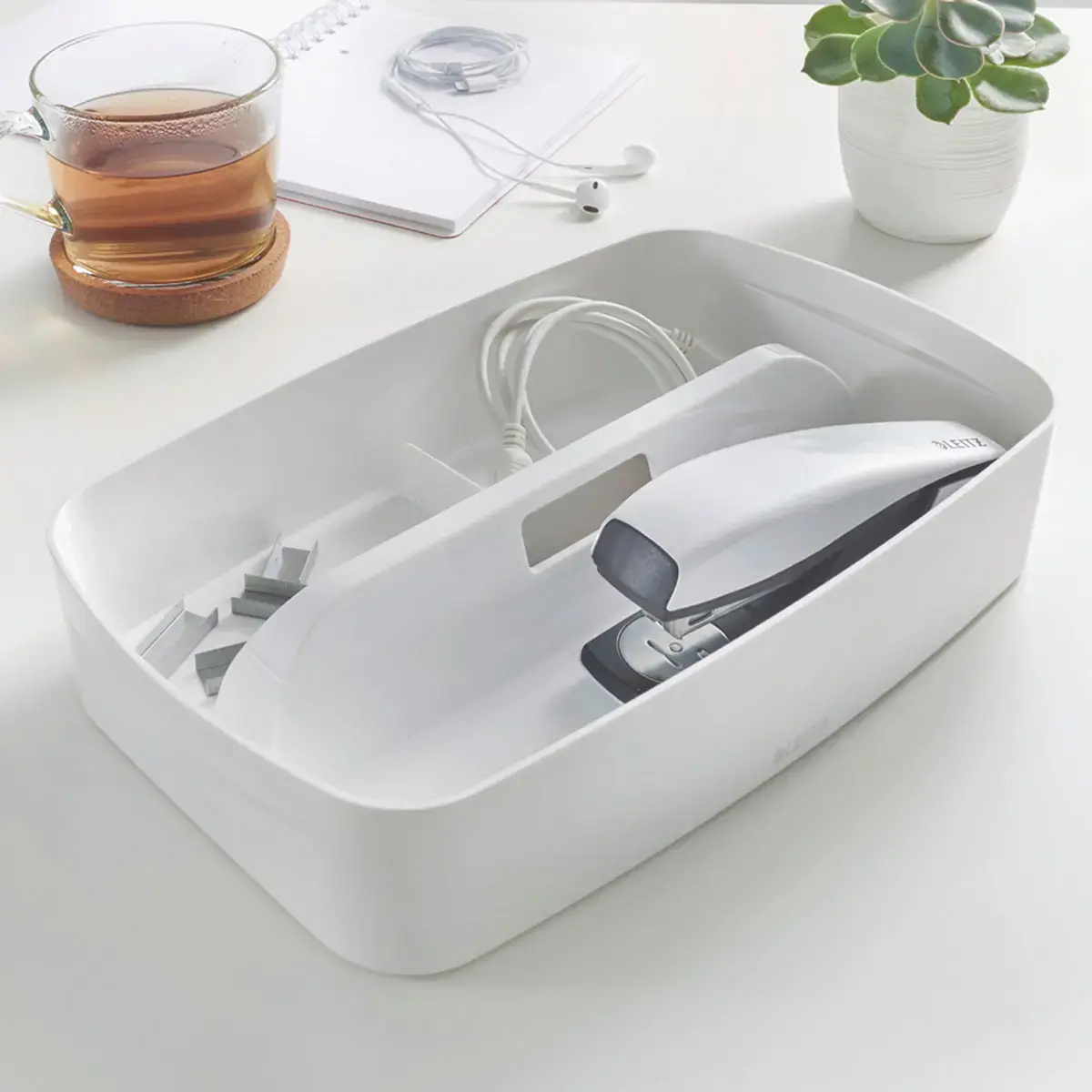 Organiseur pour boîte de rangement MyBox, A5, blanc - Leitz photo du produit