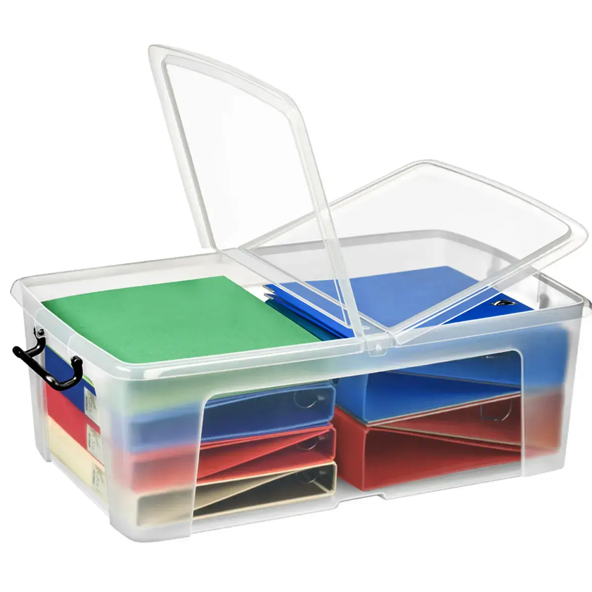 Boîte de rangement strata, 24 litres, transparent - Cep photo du produit