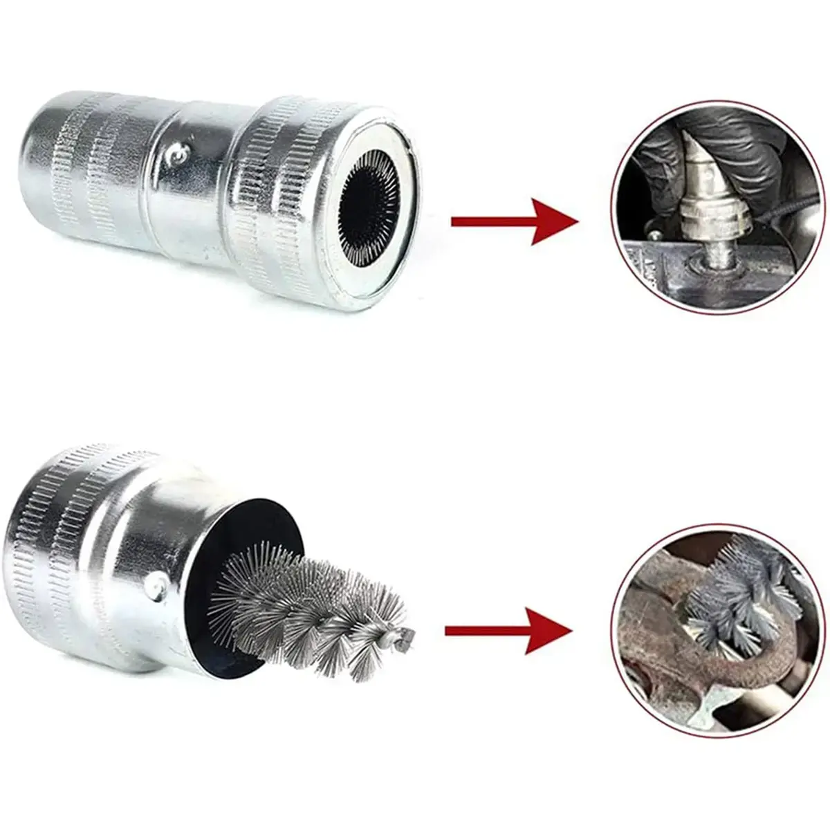 Brosses de nettoyage pour borne de batterie - Iwh photo du produit